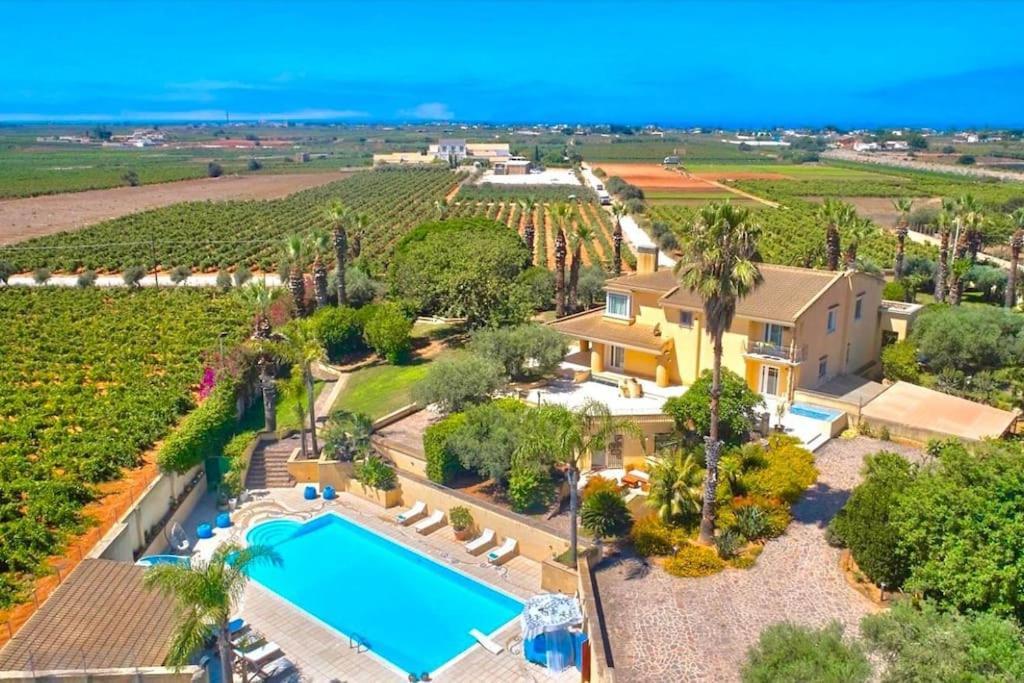 Il Filo Di Perle Luxury Villas Marsala Esterno foto